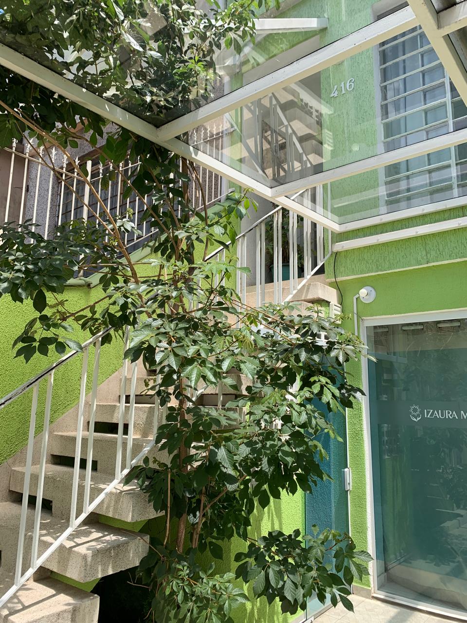 Entrada da clínica